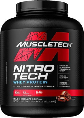 Nitro Tech Whey Protein Сывороточные протеины, Nitro Tech Whey Protein - Nitro Tech Whey Protein Сывороточные протеины