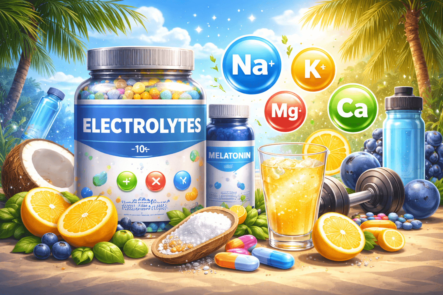 Электролиты: польза, влияние на самочувствие и когда стоит принимать