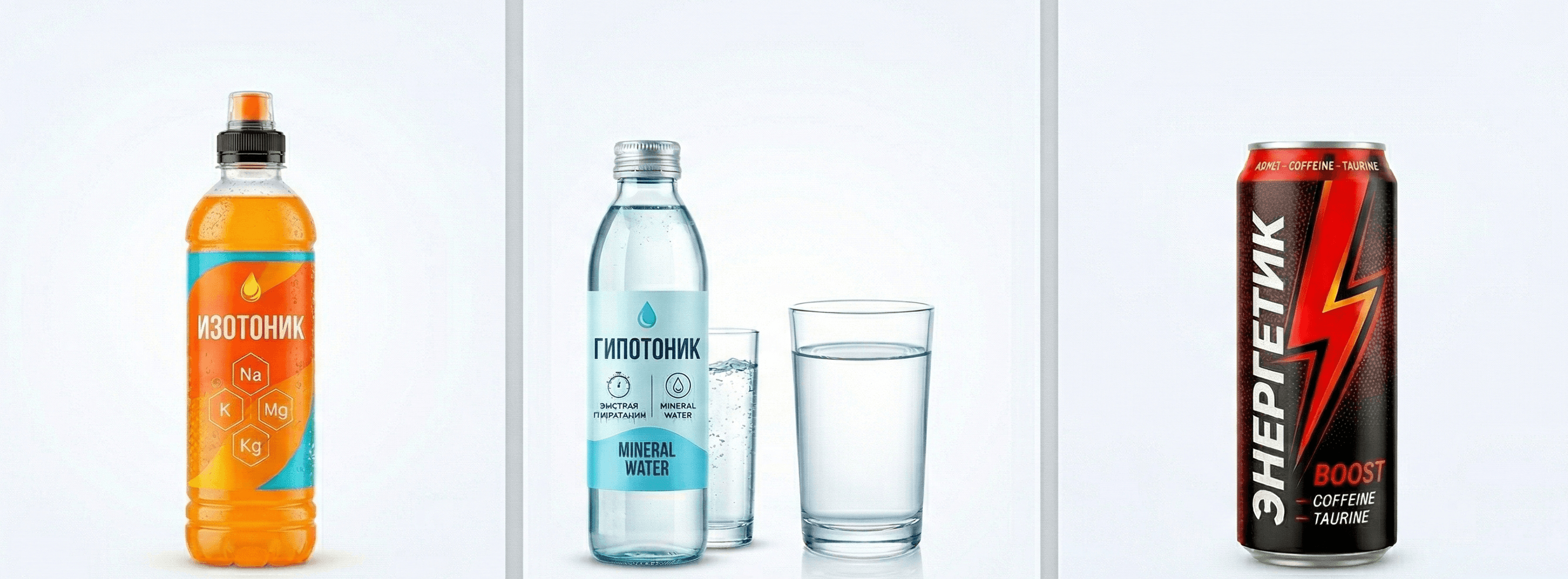 Изотоник, гипотоник или энергетик: в чем разница между спортивными напитками?