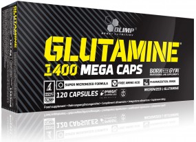 Glutamine 1400 Mega Caps Глютамин, Glutamine 1400 Mega Caps - Glutamine 1400 Mega Caps Глютамин