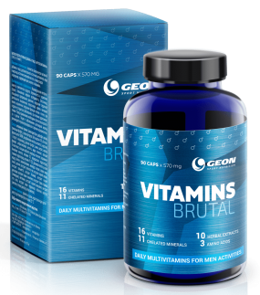 Brutal Vitamins Витаминно-минеральные комплексы, Brutal Vitamins - Brutal Vitamins Витаминно-минеральные комплексы