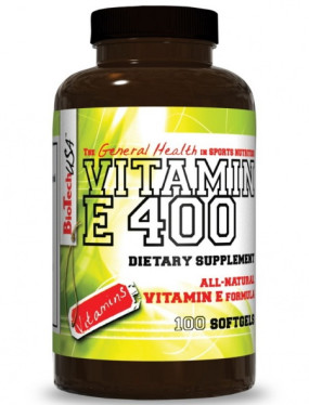 Vitamin E 400 Отдельные витамины, Vitamin E 400 - Vitamin E 400 Отдельные витамины