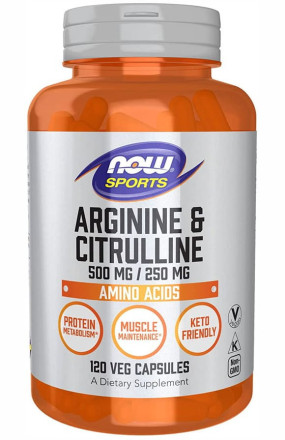 Arginine & Citrulline 500 mg / 250 mg Аргинин, Arginine & Citrulline 500 mg / 250 mg - Arginine & Citrulline 500 mg / 250 mg Аргинин