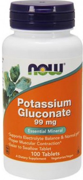 Potassium Gluconate 99 mg Отдельные витамины, Potassium Gluconate 99 mg - Potassium Gluconate 99 mg Отдельные витамины