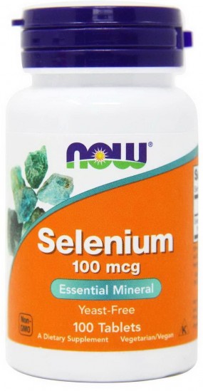 Selenium 100 mcg Отдельные витамины, Selenium 100 mcg - Selenium 100 mcg Отдельные витамины
