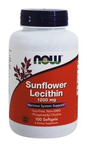 Sunflower Lecithin 1200 mg Жирные кислоты, Sunflower Lecithin 1200 mg - Sunflower Lecithin 1200 mg Жирные кислоты
