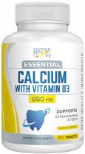 Essential Calcium 650 mg + D3 Магний, кальций, Essential Calcium 650 mg + D3 - Essential Calcium 650 mg + D3 Магний, кальций