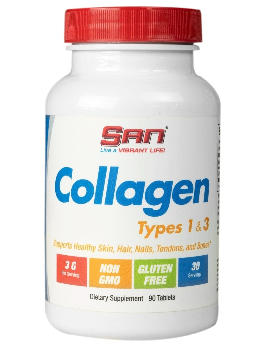 Коллаген таблетки инструкция по применению. San Collagen Types 1 & 3 90 таб. San Collagen Types 1 3. San Collagen Types 1&3 (201 гр). Коллаген San Collagen Types 1&3 Powder 201 гр порошок.