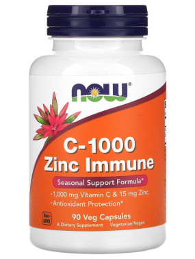 C-1000 Zinc Immune Витаминно-минеральные комплексы, C-1000 Zinc Immune - C-1000 Zinc Immune Витаминно-минеральные комплексы