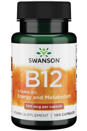 B12 500 mcg Отдельные витамины, B12 500 mcg - B12 500 mcg Отдельные витамины