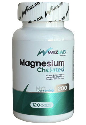 Magnesium Chelated 200mg Магний, кальций, Magnesium Chelated 200mg - Magnesium Chelated 200mg Магний, кальций