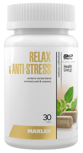 Relax & Anti-Stress Витамины для нервной системы, Relax & Anti-Stress - Relax & Anti-Stress Витамины для нервной системы