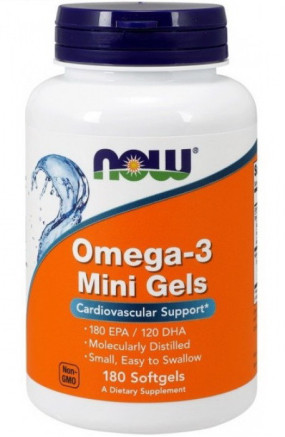 Omega-3 Mini Gels 500 mg Жирные кислоты, Omega-3 Mini Gels 500 mg - Omega-3 Mini Gels 500 mg Жирные кислоты