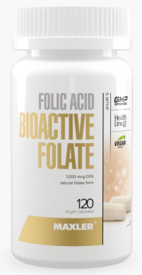 Folic Acid Bioactive Folate Отдельные витамины, Folic Acid Bioactive Folate - Folic Acid Bioactive Folate Отдельные витамины