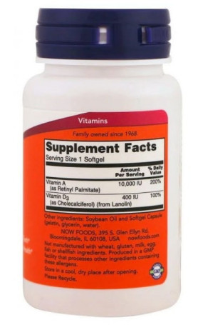 Vitamin A&D 10000/400 Витаминно-минеральные комплексы, Vitamin A&D 10000/400 - Vitamin A&D 10000/400 Витаминно-минеральные комплексы
