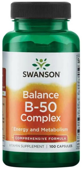 Balance B-50 Complex Витаминно-минеральные комплексы, Balance B-50 Complex - Balance B-50 Complex Витаминно-минеральные комплексы