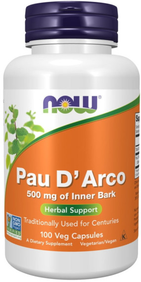 Pau D'Arco 500 mg Антиоксиданты, Pau D'Arco 500 mg - Pau D'Arco 500 mg Антиоксиданты