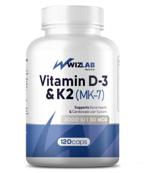 Vitamin D-3 & K2 (MK-7) Витамин D, Vitamin D-3 & K2 (MK-7) - Vitamin D-3 & K2 (MK-7) Витамин D