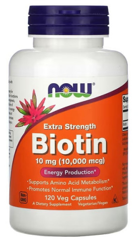 Biotin 10 mg (10,000 mcg) Витамины группы B, Biotin 10 mg (10,000 mcg) - Biotin 10 mg (10,000 mcg) Витамины группы B