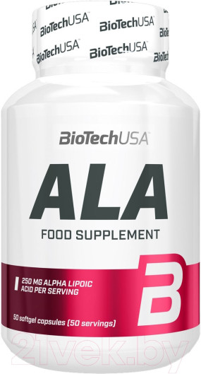 ALA 250 mg Антиоксиданты, ALA 250 mg - ALA 250 mg Антиоксиданты