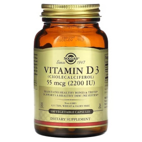 Vitamin D3 (Cholecalciferol) 2,200 IU Витамин D, Vitamin D3 (Cholecalciferol) 2,200 IU - Vitamin D3 (Cholecalciferol) 2,200 IU Витамин D