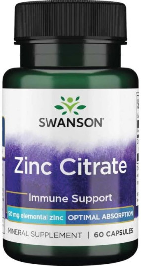 Zinc Citrate 50 mg Цинк, Zinc Citrate 50 mg - Zinc Citrate 50 mg Цинк