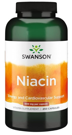 Niacin 500 mg Витамины группы B, Niacin 500 mg - Niacin 500 mg Витамины группы B