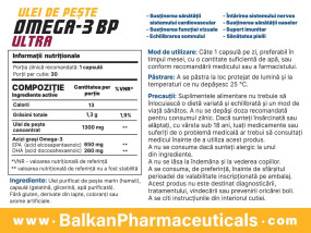 Omega 3 Bp Ultra Жирные кислоты, Omega 3 Bp Ultra - Omega 3 Bp Ultra Жирные кислоты