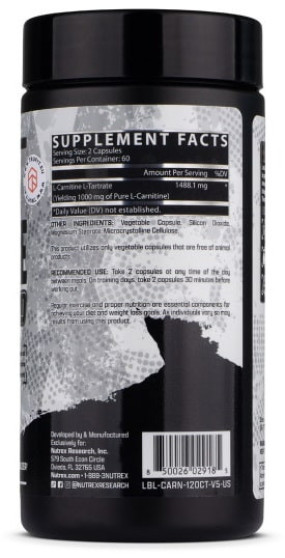 Nutrex L-Carnitine 1000 Л-Карнитин, Nutrex L-Carnitine 1000 - Nutrex L-Carnitine 1000 Л-Карнитин