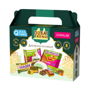 Подарочный набор DUBAI TREND, 454 г Протеиновые батончики, Подарочный набор DUBAI TREND, 454 г - Подарочный набор DUBAI TREND, 454 г Протеиновые батончики