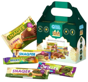 Подарочный набор DUBAI TREND, 209 г Протеиновые батончики, Подарочный набор DUBAI TREND, 209 г - Подарочный набор DUBAI TREND, 209 г Протеиновые батончики