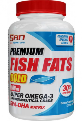 Premium Fish Fats Gold Жирные кислоты, Premium Fish Fats Gold - Premium Fish Fats Gold Жирные кислоты