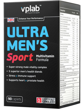 Ultra Men's Sport Multivitamin Formula Витаминно-минеральные комплексы, Ultra Men's Sport Multivitamin Formula - Ultra Men's Sport Multivitamin Formula Витаминно-минеральные комплексы